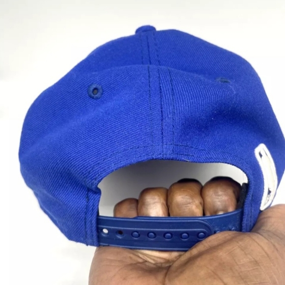 Philadelphia 76ers Hat Cap 9FIFTY Snap Back Mens Blue Basketball New Era NBA - Picture 3 of 10